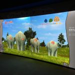 札幌市円山動物園 ゾウ舎「ゾウさんのタッチシアター」